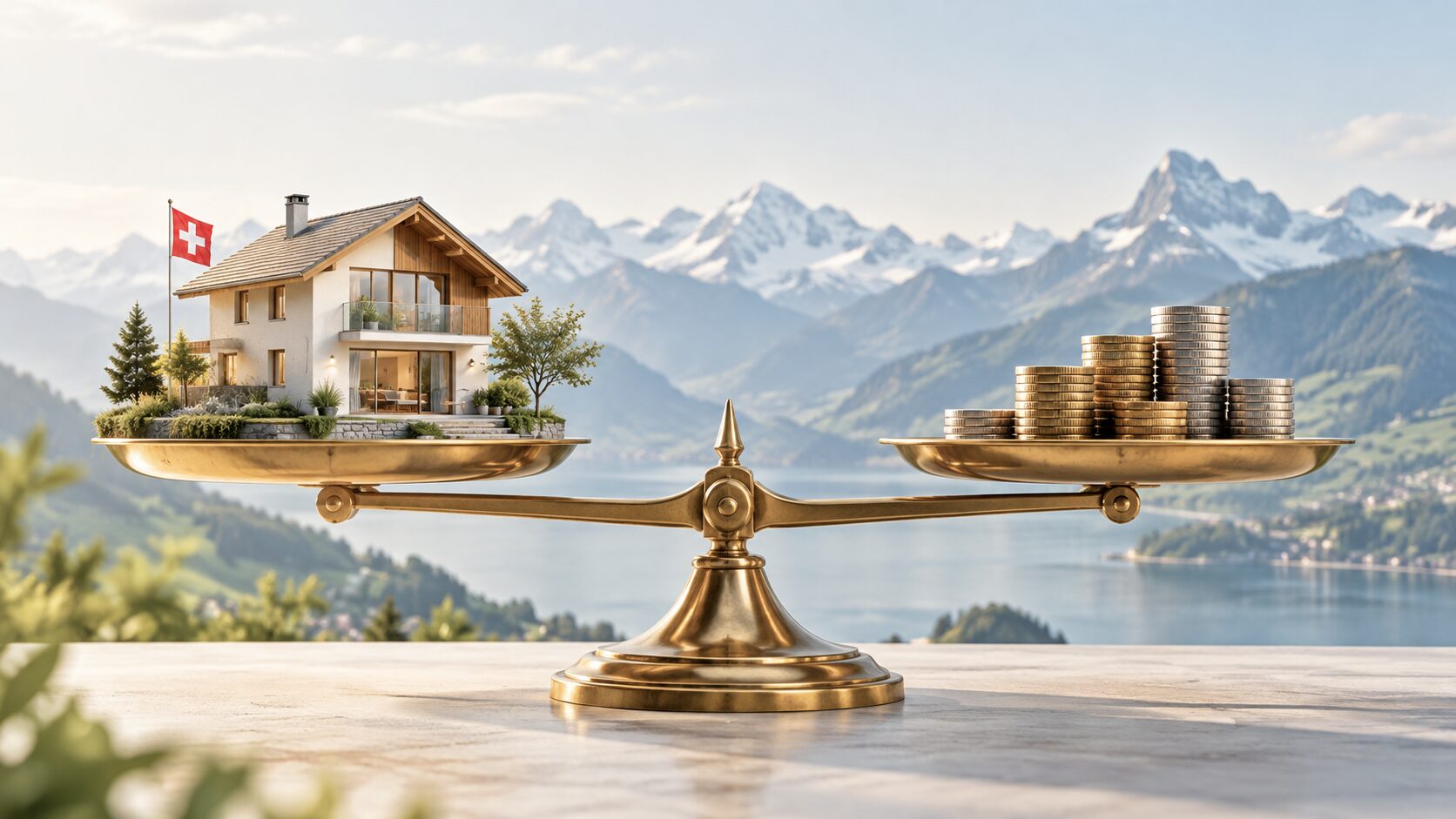 Image illustrant la thématique du remboursement de la dette hypothécaire en suisse